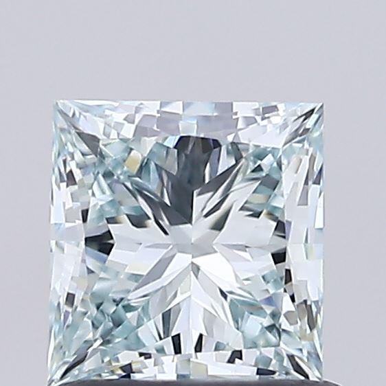 0.92 Ct. Fancy Green Princess Lab Grown Diamond