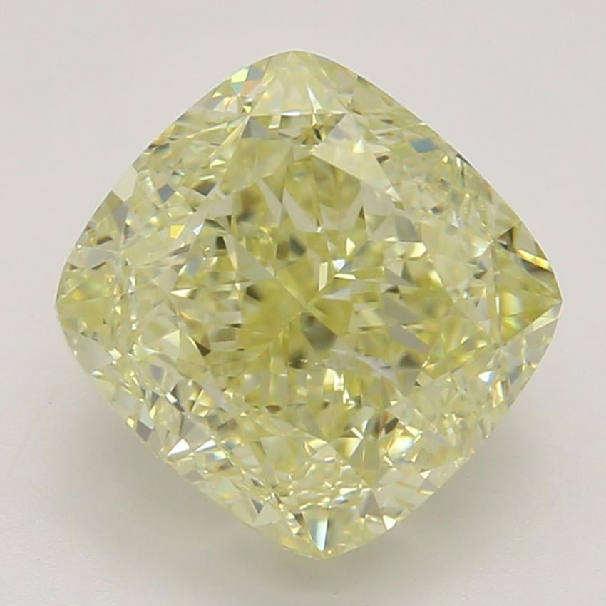2.01 Ct. Fancy Yellow Cushion Diamond