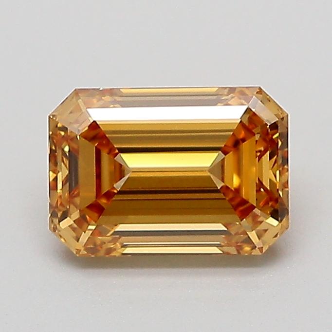 1.11 Ct. Fancy Light  Brown Emerald Lab Grown Diamond