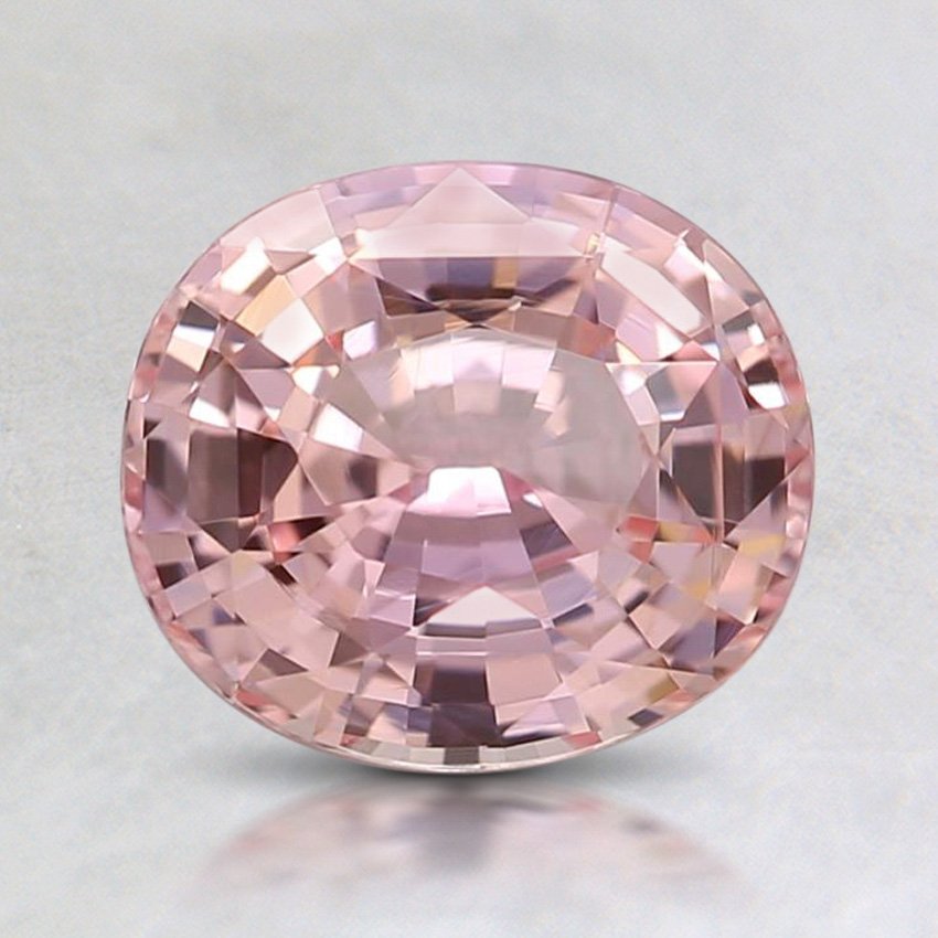 7.5X6.5mm Peach Oval Sapphire | SPESL7.5X6.5OV3_1