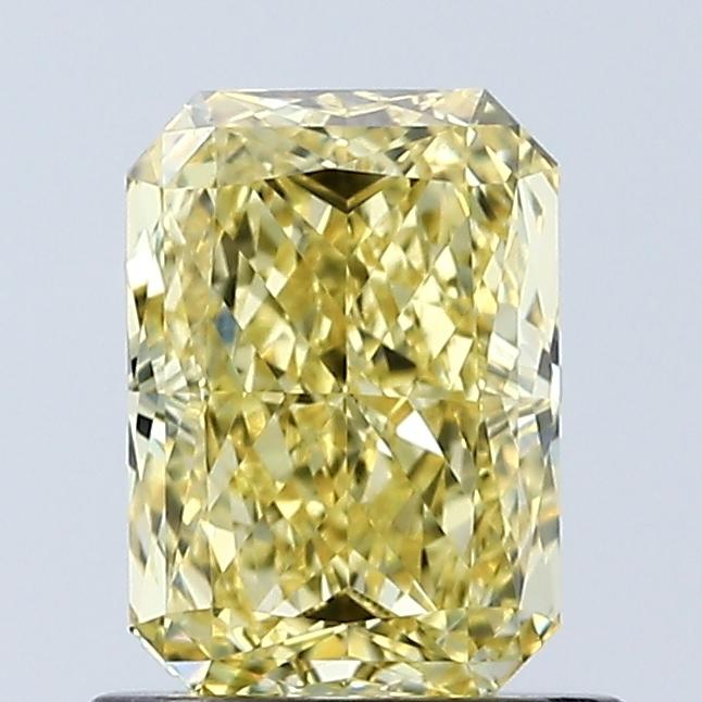 1.03 Ct. Fancy Vivid Yellow Radiant Lab Grown Diamond