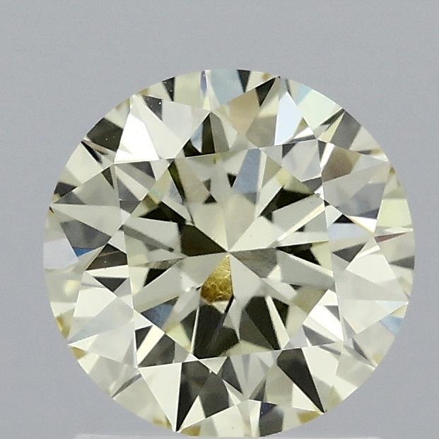 1.36 Ct. Fancy Light Yellow Round Lab Grown Diamond