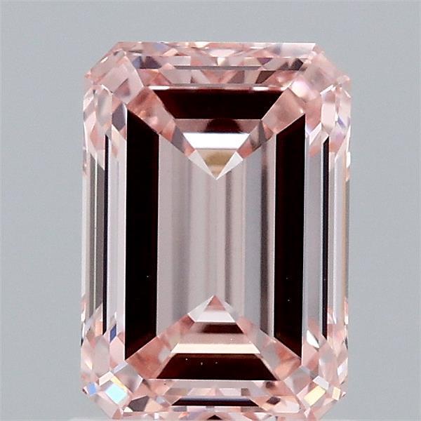 1.58 Ct. Fancy Pink Emerald Lab Grown Diamond