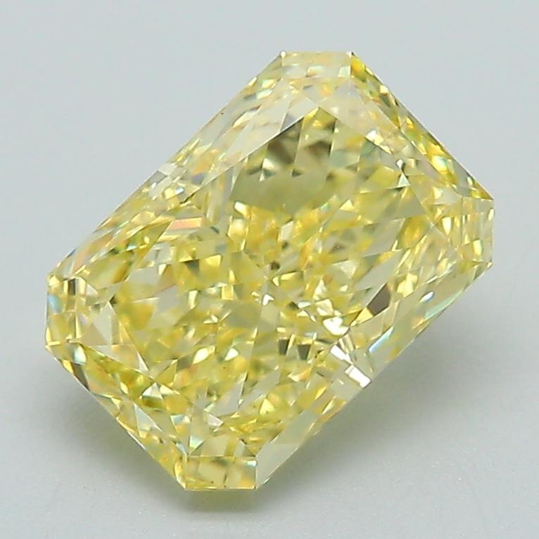 2.06 Ct. Fancy Intense Yellow Radiant Lab Grown Diamond