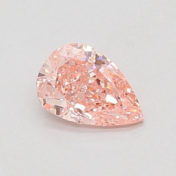 0.52 Ct. Fancy Vivid Pink Pear Lab Grown Diamond