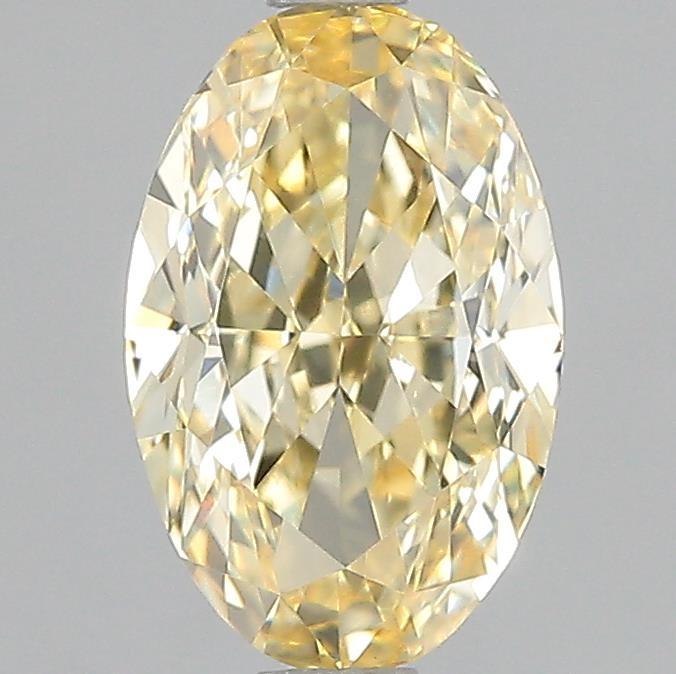 2.05 Ct. Fancy Intense Yellow Oval Lab Grown Diamond