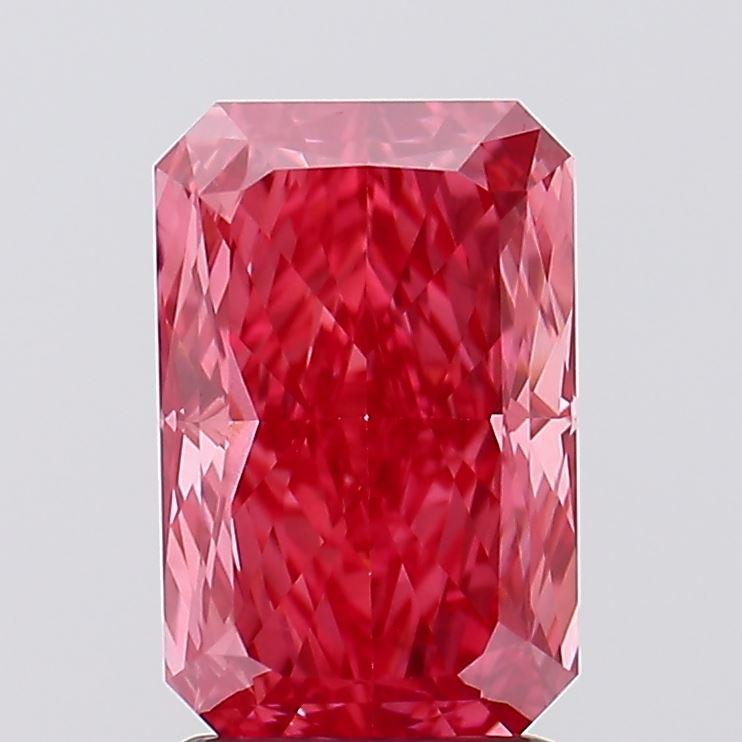 2.15 Ct. Fancy Vivid Pink Radiant Lab Grown Diamond
