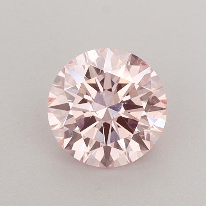 0.73 Ct. Fancy Intense  Pink Round Lab Grown Diamond