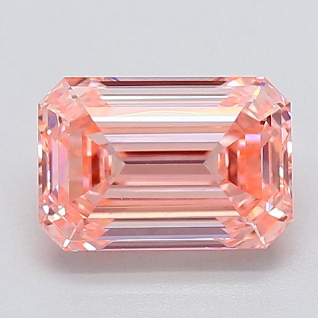 2.54 Ct. Fancy Vivid  Pink Emerald Lab Grown Diamond