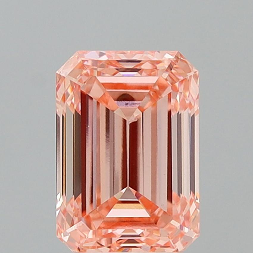 4.29 Ct. Fancy Intense Pink Emerald Lab Grown Diamond
