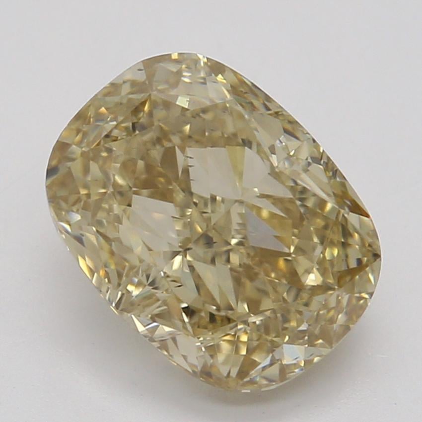 1.53 Ct. Fancy Brown-Yellow Cushion Diamond