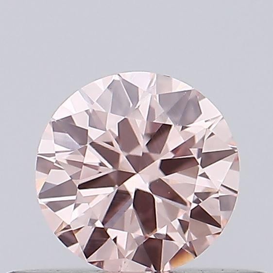 0.33 Ct. Fancy Intense Pink Round Lab Grown Diamond
