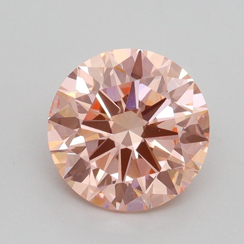 1.80 Ct. Fancy Intense Pink Round Lab Grown Diamond
