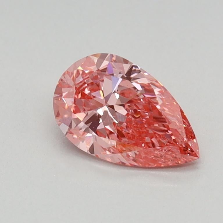 0.43 Ct. Fancy Vivid Pink Pear Lab Grown Diamond