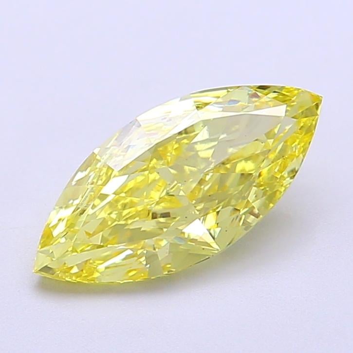1.51 Ct. Fancy Intense Yellow Marquise Lab Grown Diamond