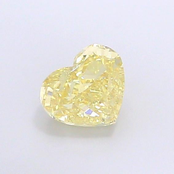 1.24 Ct. Fancy Fancy Yellow Heart Lab Grown Diamond