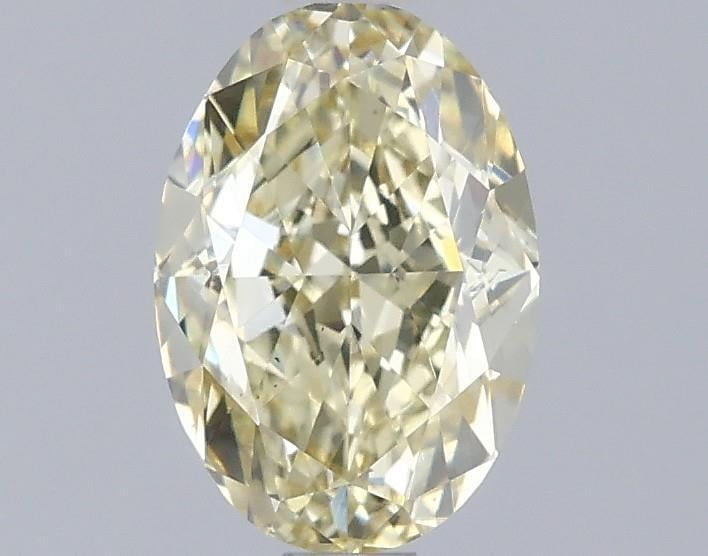 1.50 Ct. Fancy Yellow Oval Lab Grown Diamond