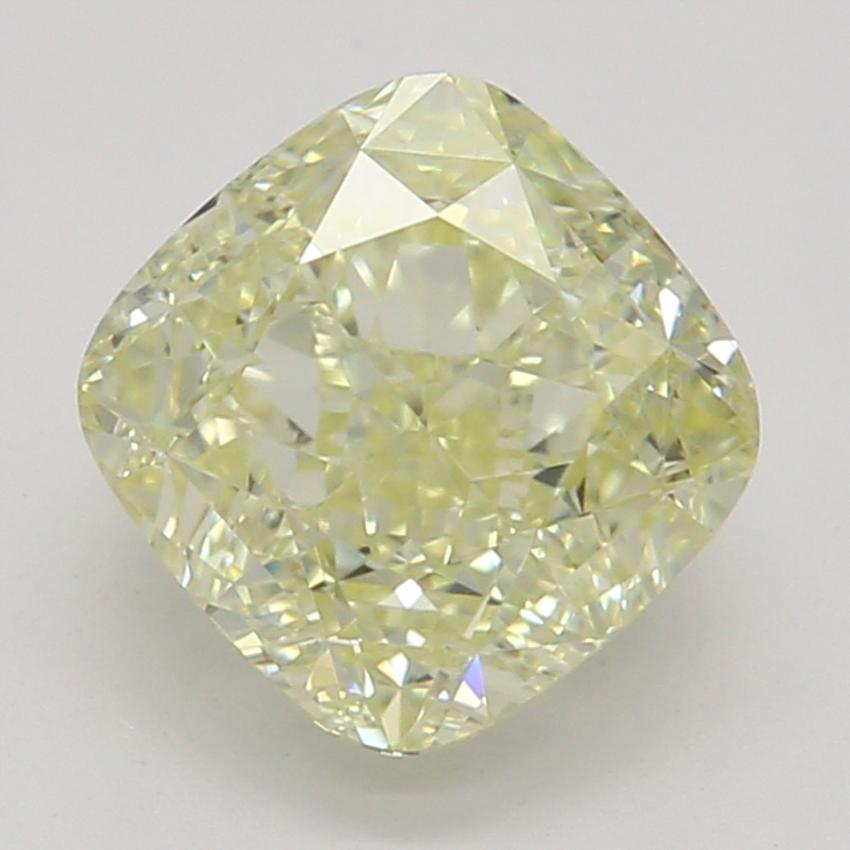 1.09 Ct. Fancy Light Yellow Cushion Diamond