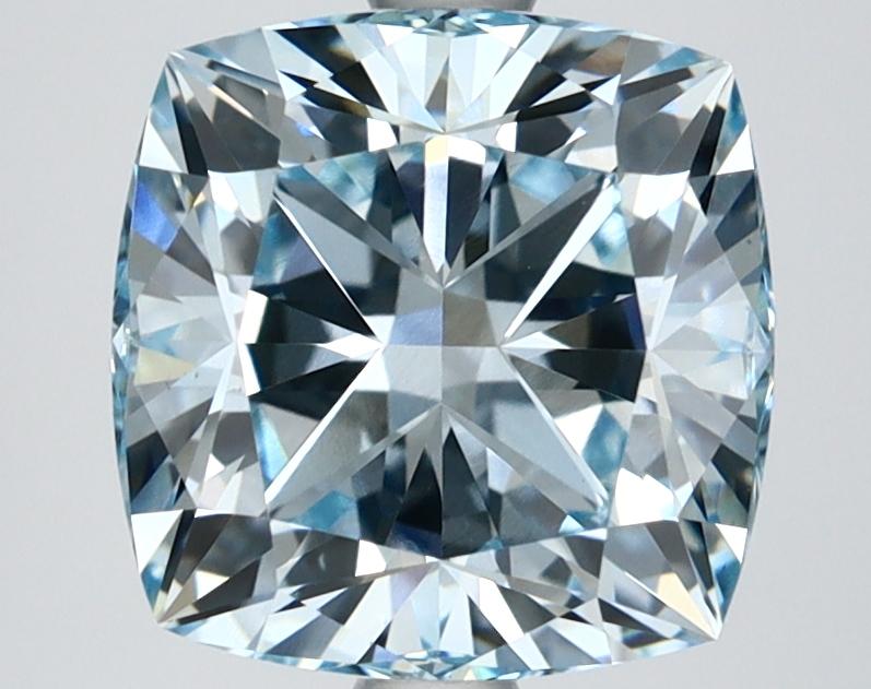 3.00 Ct. Fancy Blue Cushion Lab Grown Diamond
