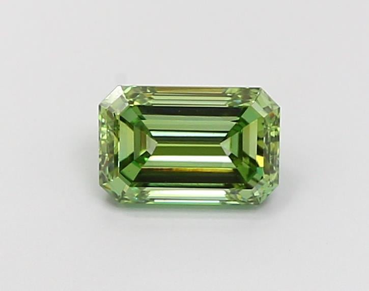 1.05 Ct. Fancy Vivid  Green Emerald Lab Grown Diamond