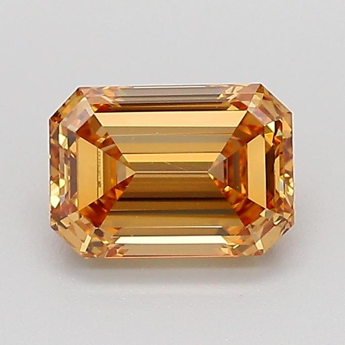 1.03 Ct. Fancy Light  Brown Emerald Lab Grown Diamond