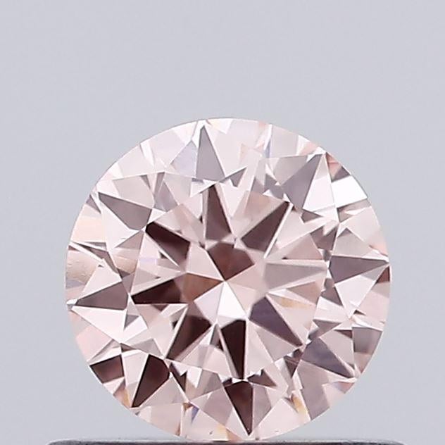 0.55 Ct. Fancy Intense Pink Round Lab Grown Diamond