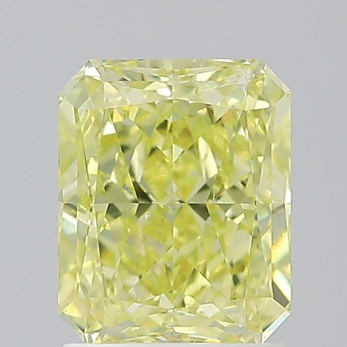 2.01 Ct. Fancy Intense  Yellow Radiant Diamond