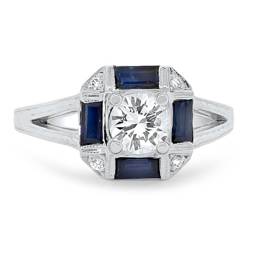 Art Deco Diamond Vintage Ring | Darby | Brilliant Earth