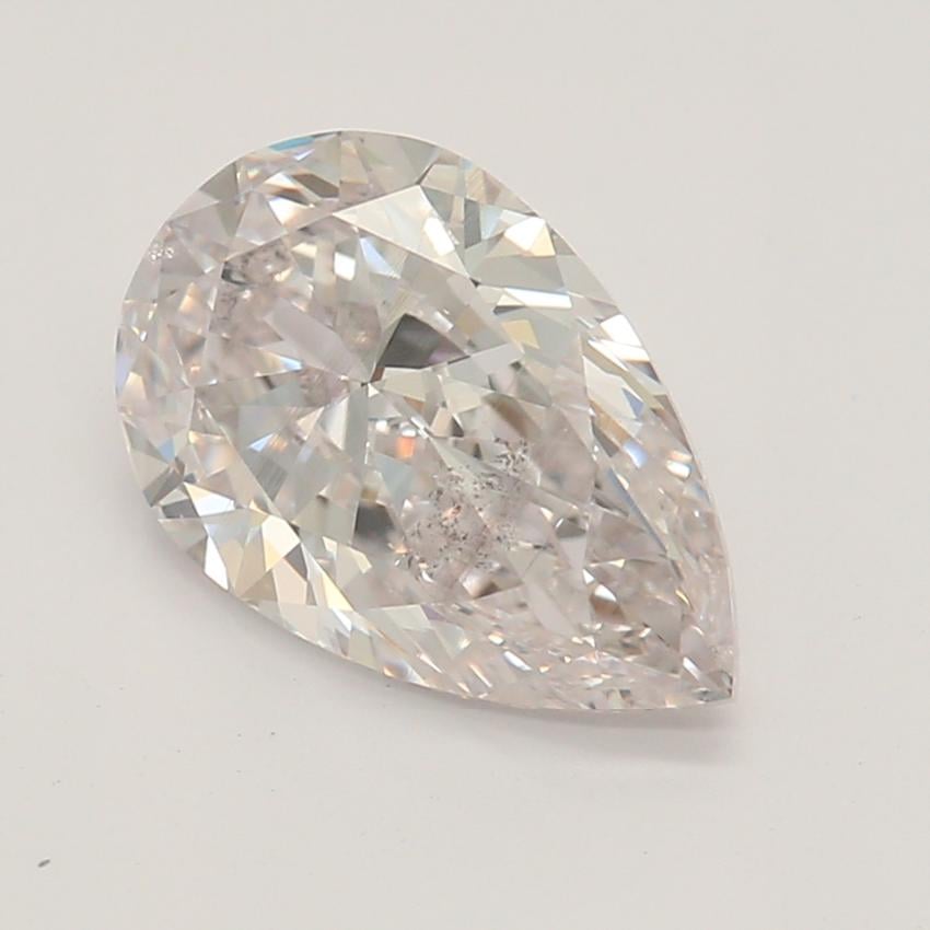 1.01 Ct. Very Light Pink Pear Diamond