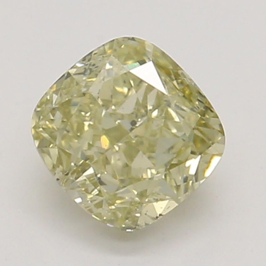 0.41 Ct. Fancy Brownish Yellow Cushion Diamond