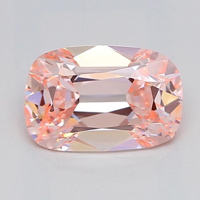 1.04 Ct. Fancy Intense  Pink Cushion Lab Grown Diamond