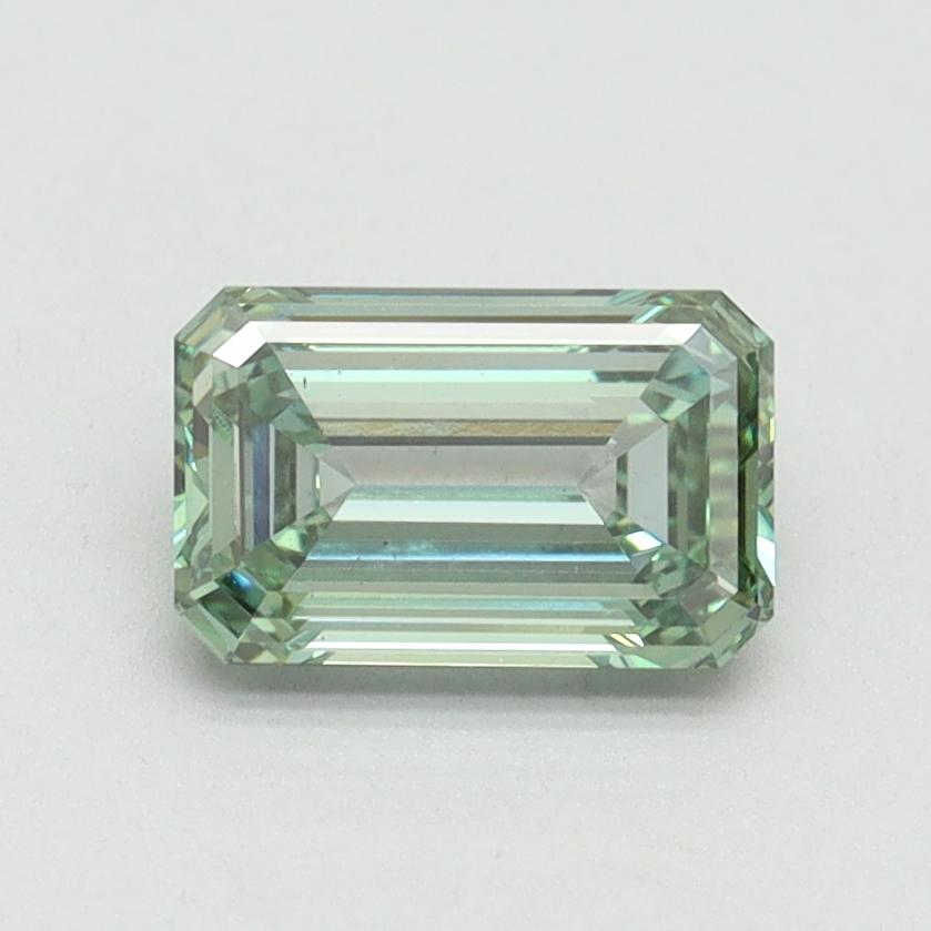 1.00 Ct. Fancy Intense Green Emerald Lab Grown Diamond