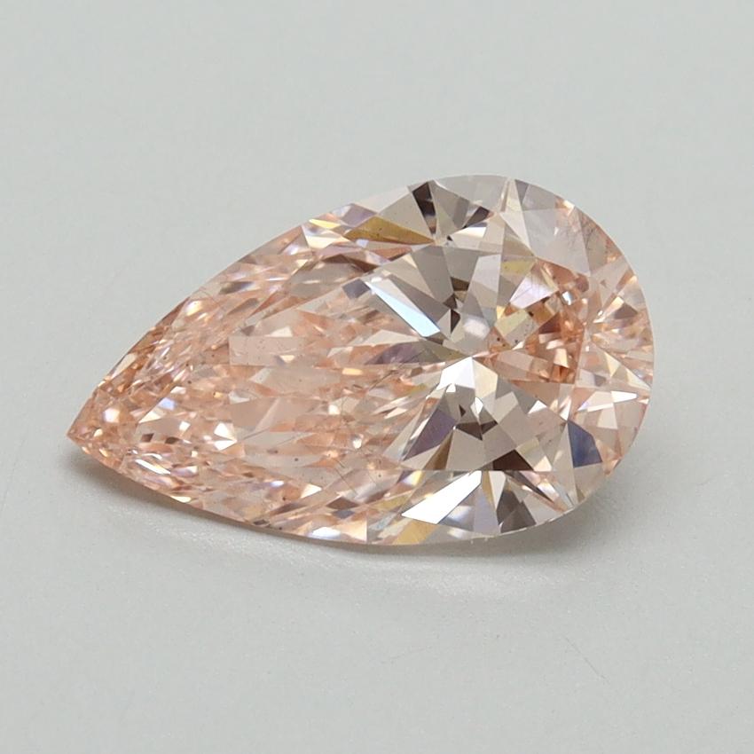 1.50 Ct. Fancy Intense Pink Pear Lab Grown Diamond