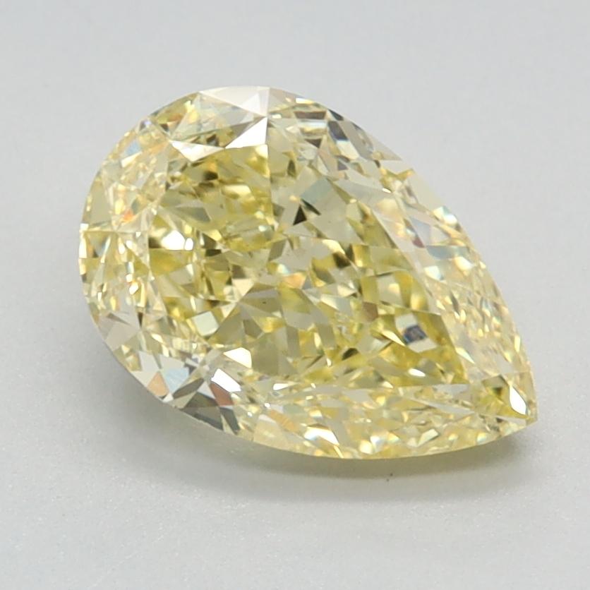 1.64 Ct. Fancy Intense Yellow Pear Lab Grown Diamond