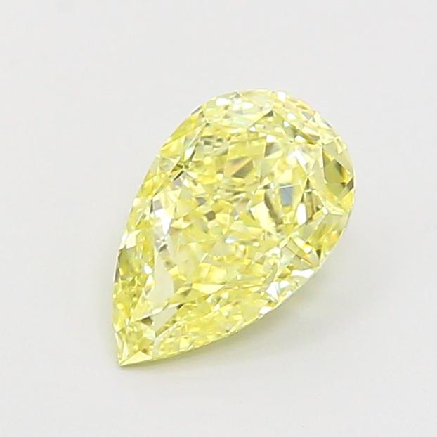 1.09 Ct. Fancy Intense Yellow Pear Lab Grown Diamond