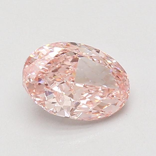 1.10 Ct. Fancy Vivid Pink Oval Lab Grown Diamond