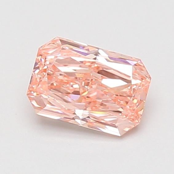 0.81 Ct. Fancy Vivid Pink Radiant Lab Grown Diamond