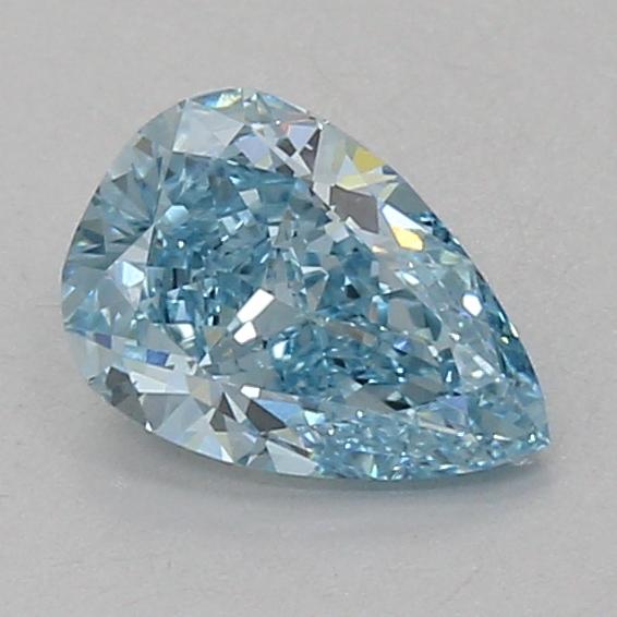 1.09 Ct. Fancy Vivid Blue Pear Lab Grown Diamond