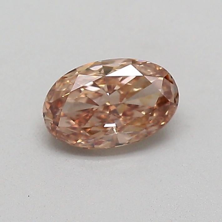 0.34 Ct. Fancy  Brown Oval Lab Grown Diamond