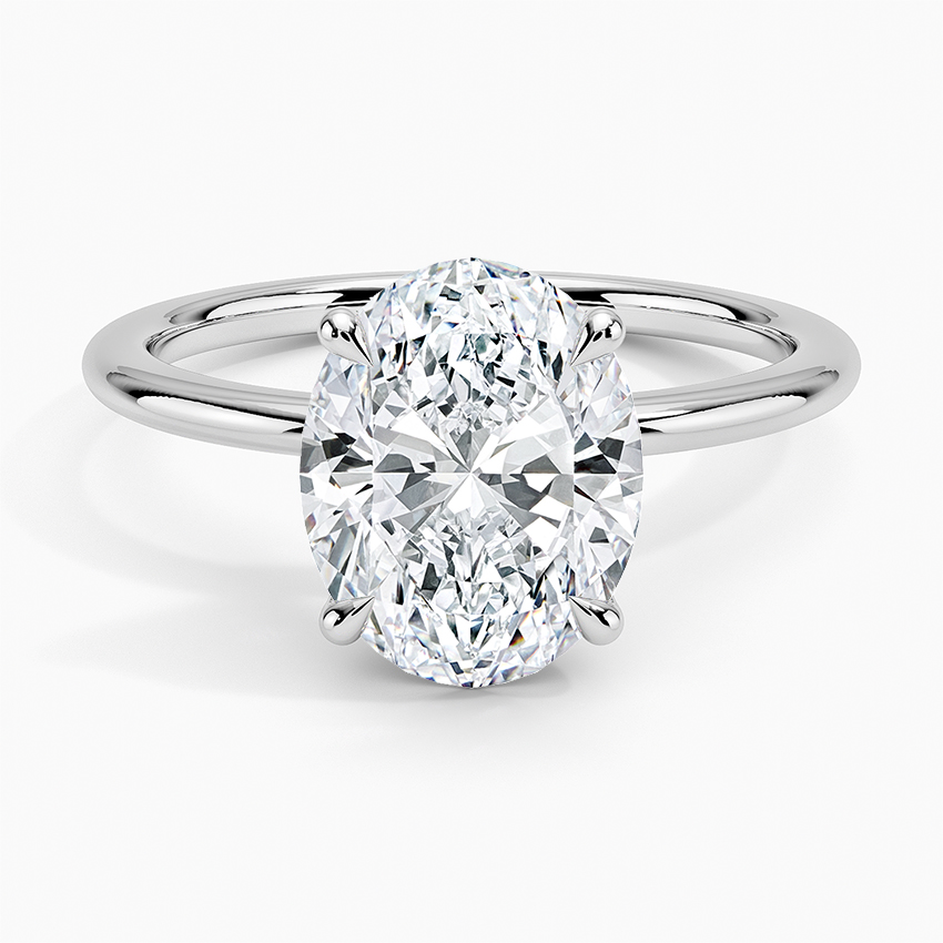 Petite Elodie Solitaire Ring - Brilliant Earth