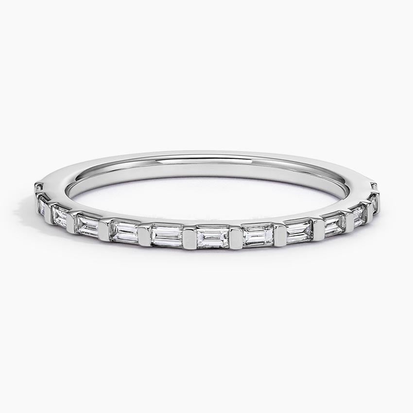 Platinum Baguette Cut 0.65ct Diamond Eternity Ring