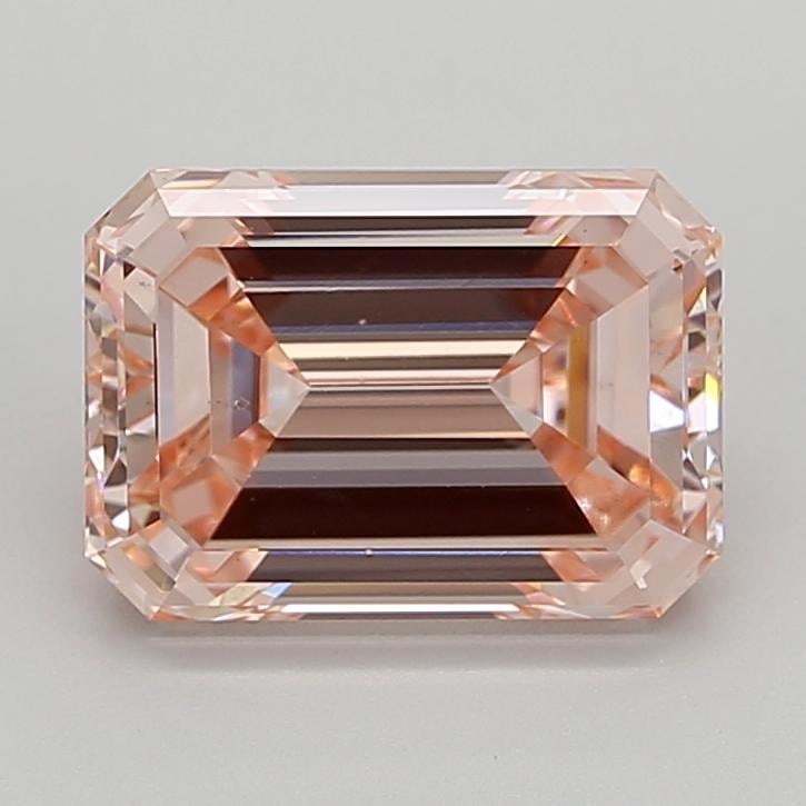 4.00 Ct. Fancy Intense  Pink Emerald Lab Grown Diamond