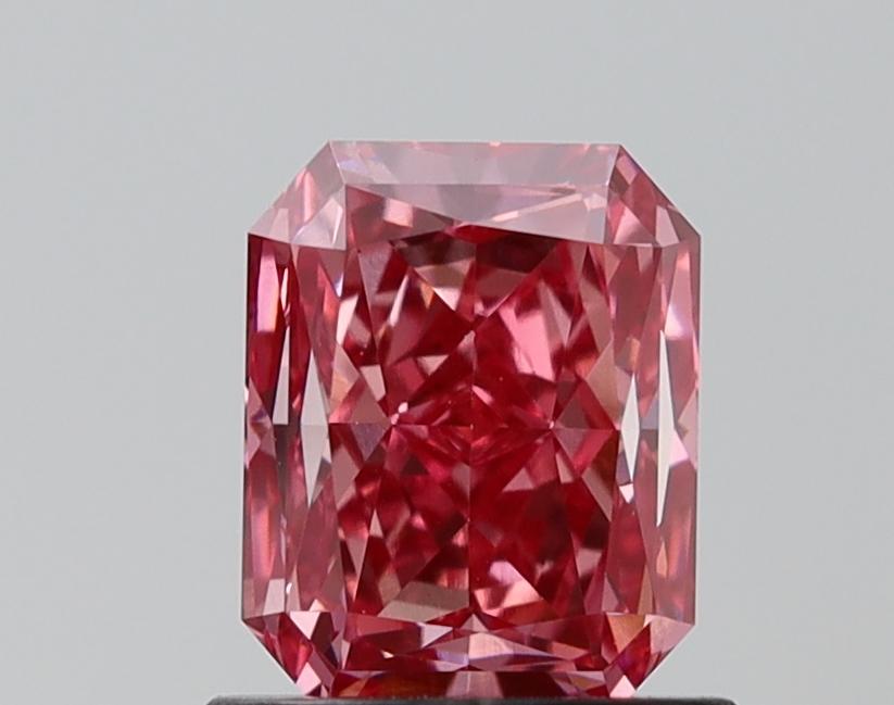 1.14 Ct. Fancy Vivid Pink Radiant Lab Grown Diamond