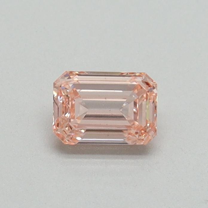 0.35 Ct. Fancy Intense Pink Emerald Lab Grown Diamond