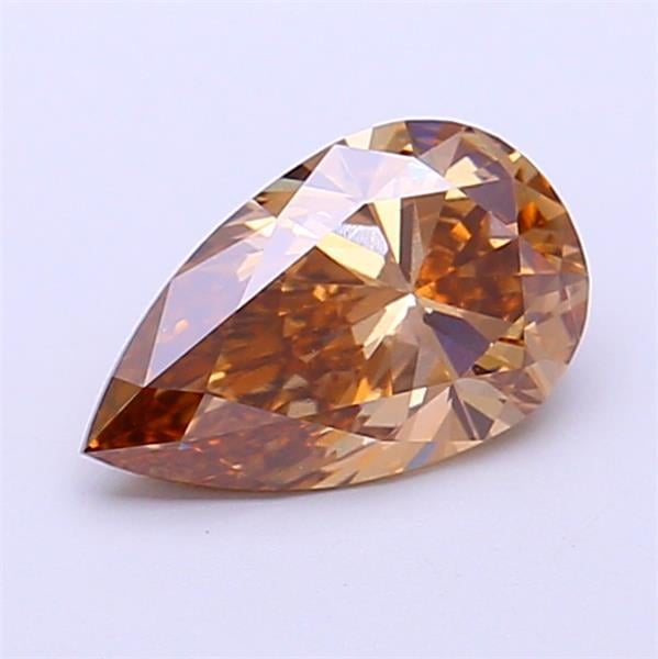 1.04 Ct. Fancy Brown Pear Lab Grown Diamond