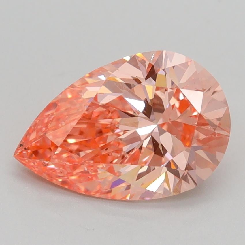 1.81 Ct. Fancy Vivid Pink Pear Lab Grown Diamond
