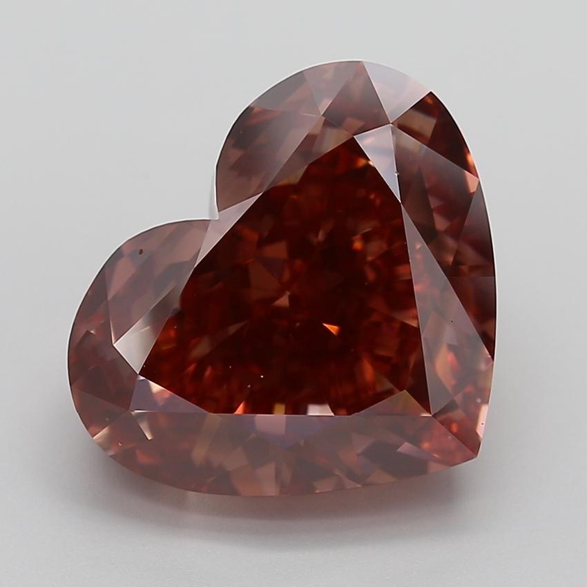 13.55 Ct. Fancy Vivid Pink Heart Lab Grown Diamond