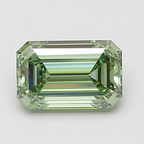 1.06 Ct. Fancy Vivid Green Emerald Lab Grown Diamond