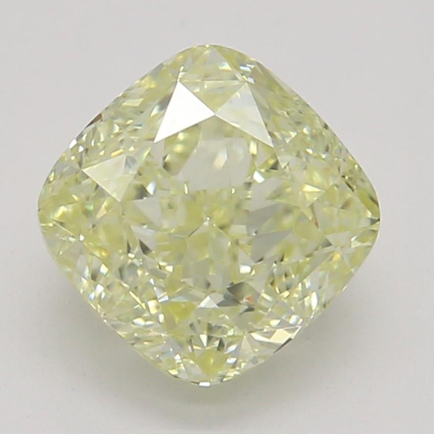 1.04 Ct. Fancy Light Yellow Cushion Diamond