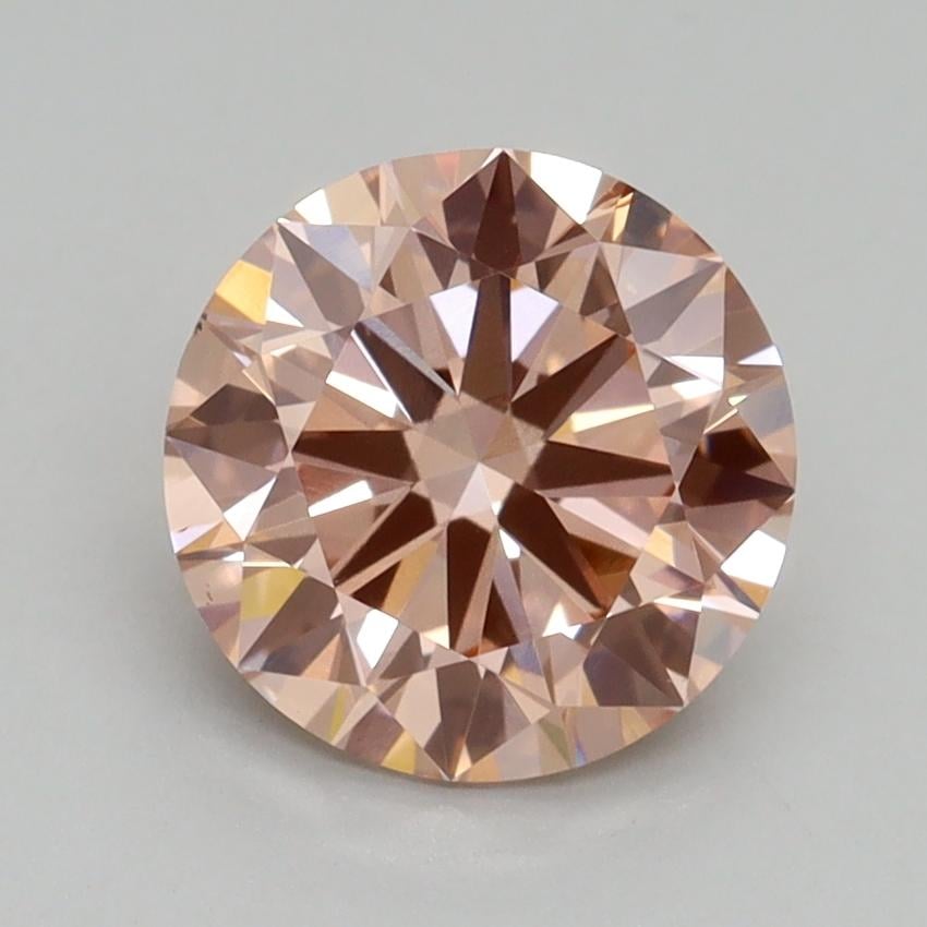 2.01 Ct. Fancy Intense Pink Round Lab Grown Diamond